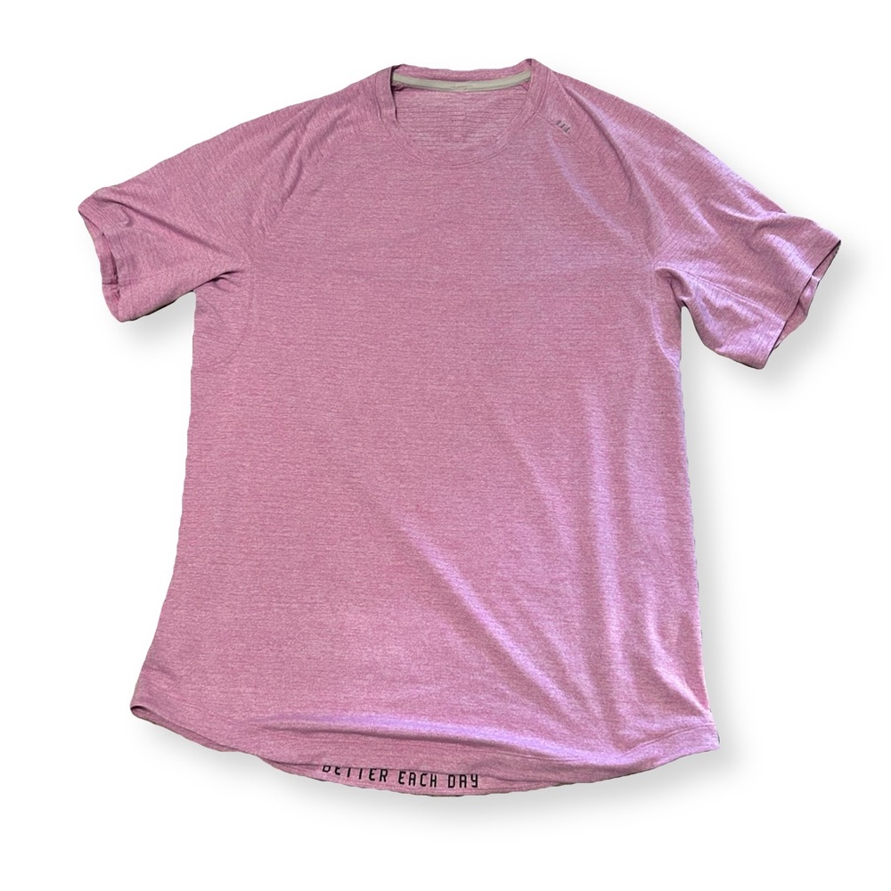 Lululemon / Men’s Large License to Train Shirt Heather Pink